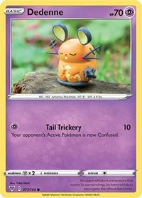 Dedenne | 077/185 | Reverse Holofoil | SWSH04: Vivid Voltage