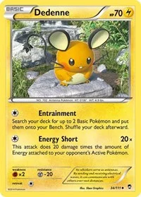 Dedenne | 34/111 | Normal | XY - Furious Fists