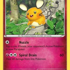 Dedenne 70/119 Reverse Holofoil XY – Phantom Forces