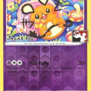 Dedenne 78/189 (Pokemon League) [Thank You] 078/189 Reverse Holofoil League & Championship Cards