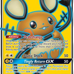 Dedenne GX (Full Art) 195/214 Holofoil SM – Unbroken Bonds