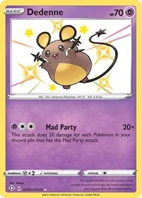 Dedenne | SV051/SV122 | Holofoil | Shining Fates: Shiny Vault