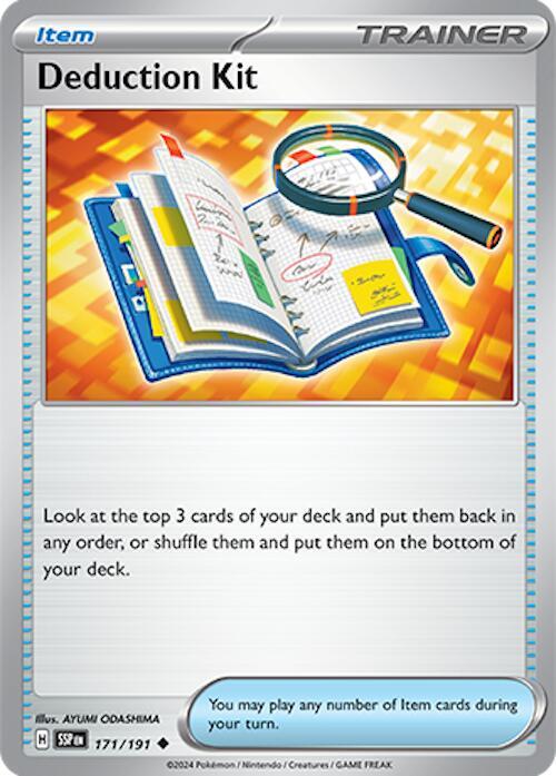 Deduction Kit 171/191 Normal SV08: Surging Sparks