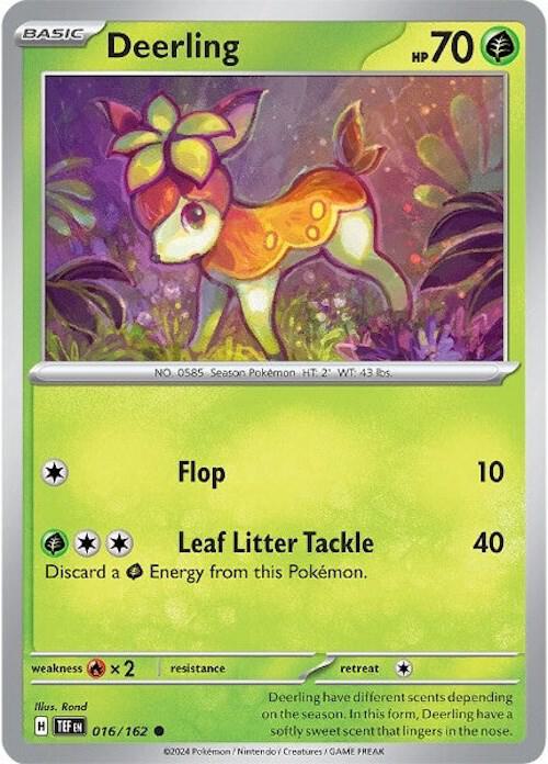 Deerling 016/162 Normal SV05: Temporal Forces