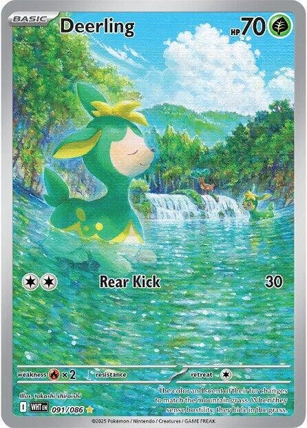 Deerling 091/086 Holofoil SV: White Flare Deerling 091/086 Holofoil SV: White Flare