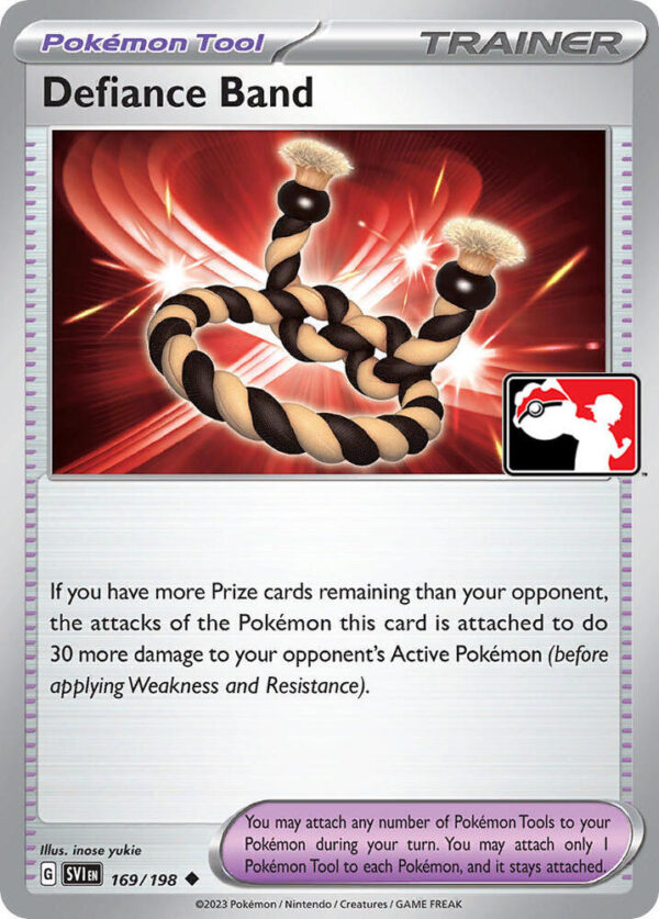 Defiance Band 169/198 Normal Prize Pack Series Cards