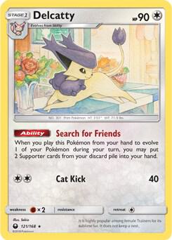 Delcatty 121/168 (SM Celestial Storm) Normal Deck Exclusives