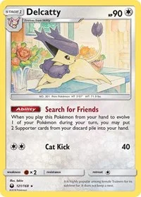 Delcatty | 121/168 | Holofoil | SM - Celestial Storm