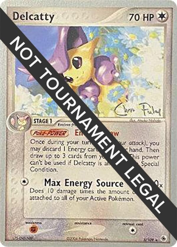 Delcatty 2004 (Chris Fulop) 5/109 Normal World Championship Decks Delcatty 2004 (Chris Fulop) 5/109 Normal World Championship Decks