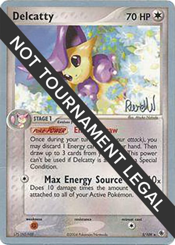 Delcatty 2004 (Reed Weichler) 5/109 Normal World Championship Decks