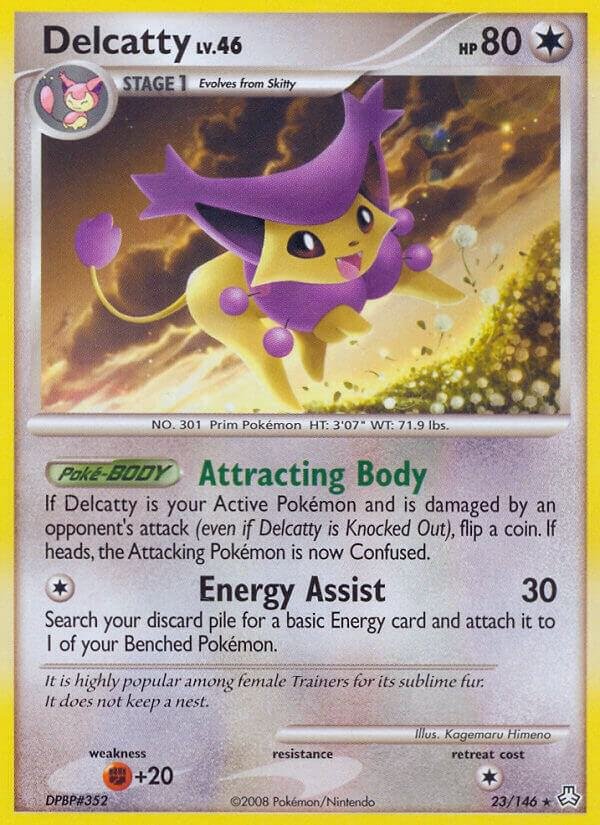 Delcatty 23/146 Reverse Holofoil Legends Awakened Delcatty 23/146 Reverse Holofoil Legends Awakened