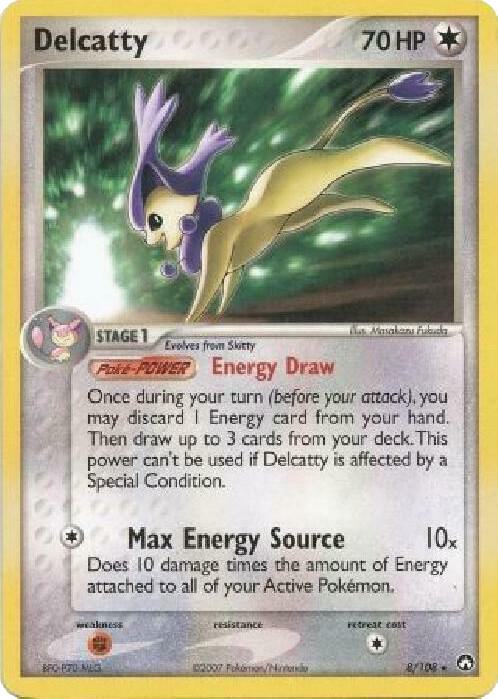Delcatty 8/108 (EX Power Keepers) 008/108 Normal Deck Exclusives