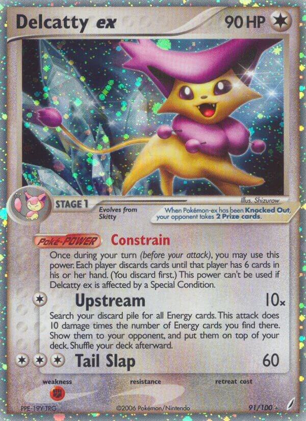 Delcatty ex 91/100 Holofoil Crystal Guardians