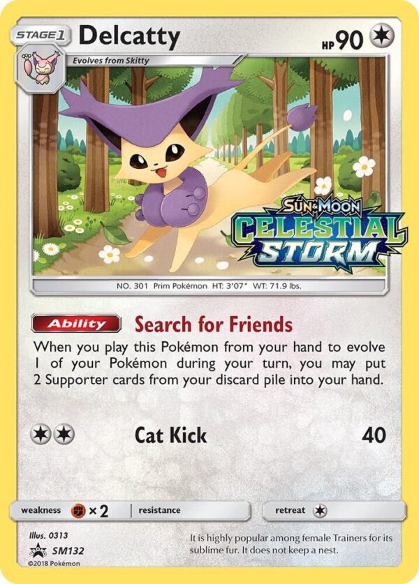 Delcatty SM132 (Prerelease) Holofoil SM Promos Delcatty SM132 (Prerelease) Holofoil SM Promos