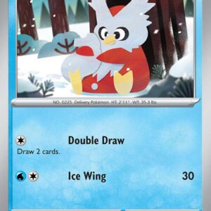 Delibird 046/193 Reverse Holofoil SV02: Paldea Evolved