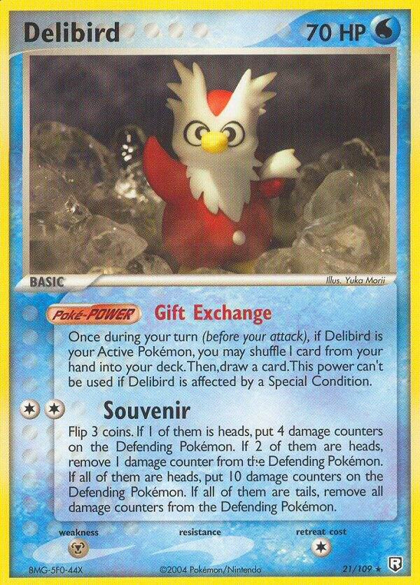 Delibird 21/109 Normal Team Rocket Returns