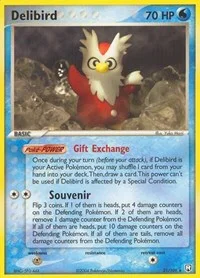 Delibird | 21/109 | Reverse Holofoil | Team Rocket Returns