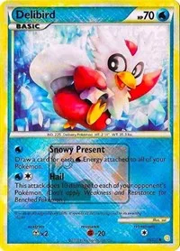 Delibird | 39/123 (League Promo) | 039/123 | Reverse Holofoil | League & Championship Cards
