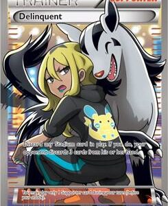 Delinquent 98b/122 (Full Art) 098b/122 Holofoil Alternate Art Promos