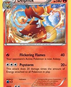 Delphox 13/124 (XY Fates Collide) 013/124 Normal Deck Exclusives