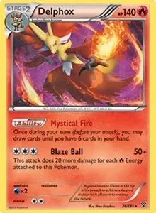 Delphox | 26/146 (XY Base Set) | 026/146 | Normal | Deck Exclusives