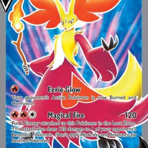 Delphox V (Full Art) 173/196 Holofoil SWSH11: Lost Origin