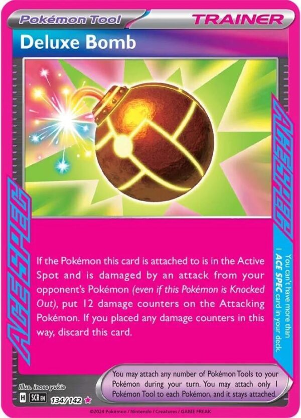 Deluxe Bomb 134/142 Holofoil SV07: Stellar Crown