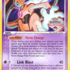 Deoxys 16/107 (Regional Championships) 016/107 Normal League & Championship Cards