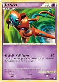 Deoxys | 2/95 | Reverse Holofoil | Call of Legends Deoxys | 2/95 | Reverse Holofoil | Call of Legends