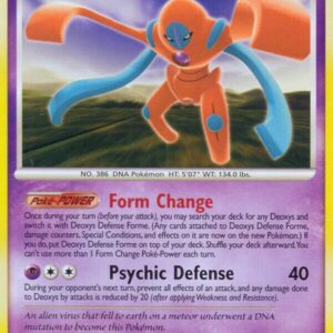 Deoxys Defense Forme 25/146 Reverse Holofoil Legends Awakened Deoxys Defense Forme 25/146 Reverse Holofoil Legends Awakened