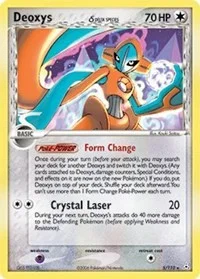 Deoxys (Delta Species | Normal Forme) | 5/110 | Reverse Holofoil | Holon Phantoms Deoxys (Delta Species | Normal Forme) | 5/110 | Reverse Holofoil | Holon Phantoms