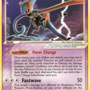 Deoxys ex 017/017 Normal POP Series 4