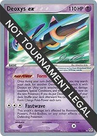 Deoxys ex | 2006 (Jason Klaczynski) | 93/106 | Normal | World Championship Decks