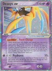 Deoxys ex (Attack Forme) | 98/107 | Holofoil | Deoxys