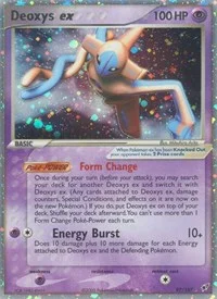 Deoxys ex (Normal Forme) | 97/107 | Holofoil | Deoxys