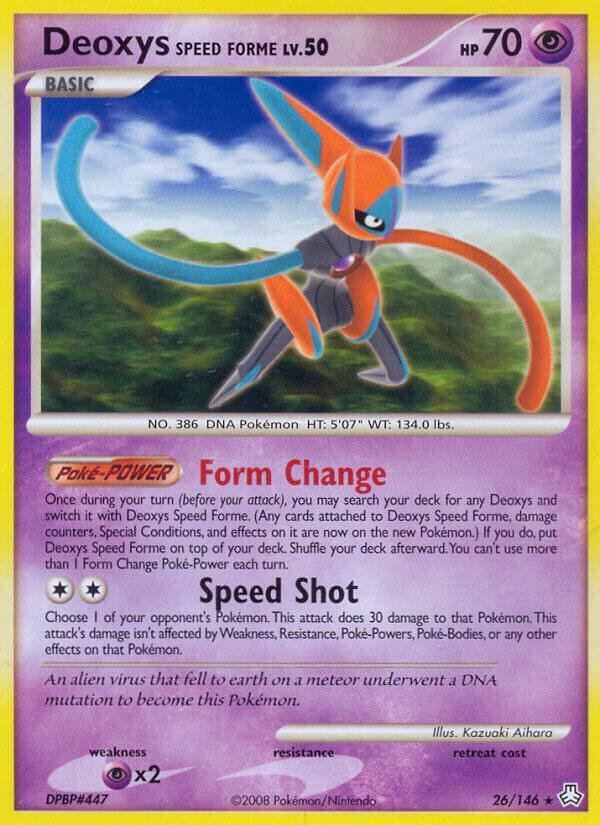 Deoxys Speed Forme 26/146 Normal Legends Awakened