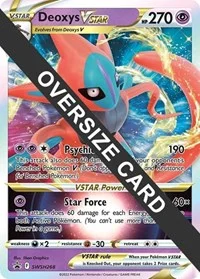 Deoxys VSTAR | SWSH268 | Holofoil | Jumbo Cards