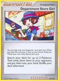Department Store Girl | 85/99 | Reverse Holofoil | Arceus