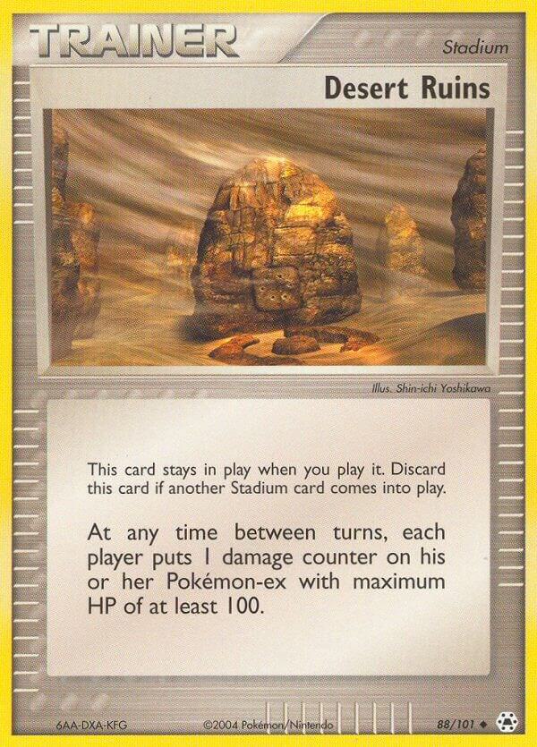 Desert Ruins 88/101 Reverse Holofoil Hidden Legends