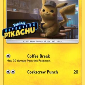 Detective Pikachu SM190 (Stamped) Holofoil SM Promos Detective Pikachu SM190 (Stamped) Holofoil SM Promos