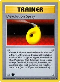 Devolution Spray | 072/102 | Unlimited | Base Set (Shadowless)