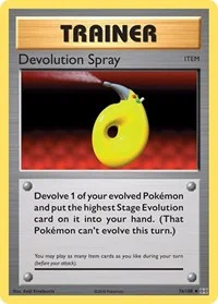 Devolution Spray | 76/108 | Reverse Holofoil | XY - Evolutions