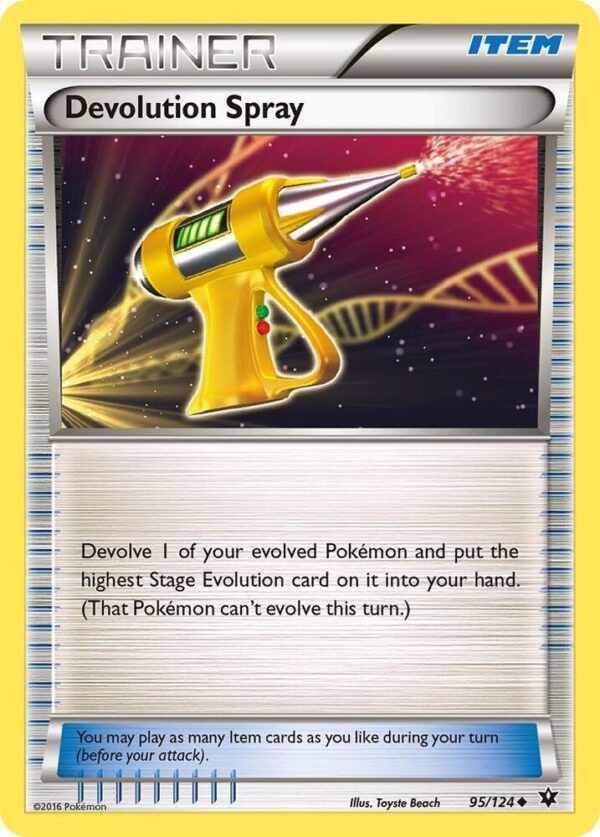 Devolution Spray 95/124 Normal XY – Fates Collide
