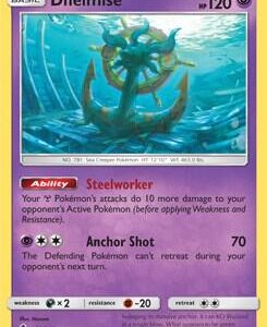 Dhelmise 59/145 (SM Guardians Rising) 059/145 Normal Deck Exclusives