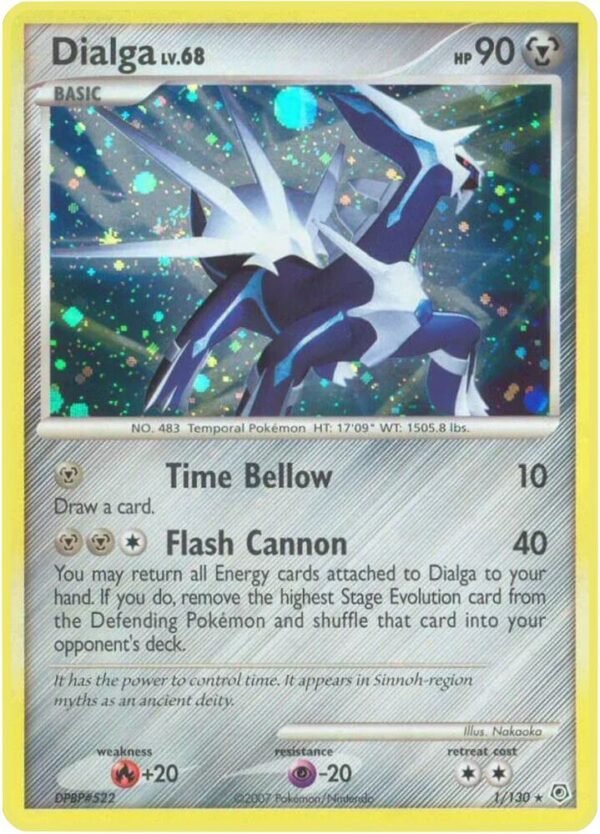 Dialga 1/130 Holofoil Diamond and Pearl