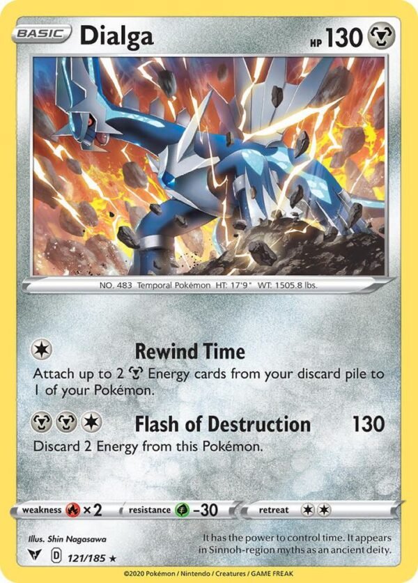 Dialga 121/185 Normal Deck Exclusives Dialga 121/185 Normal Deck Exclusives