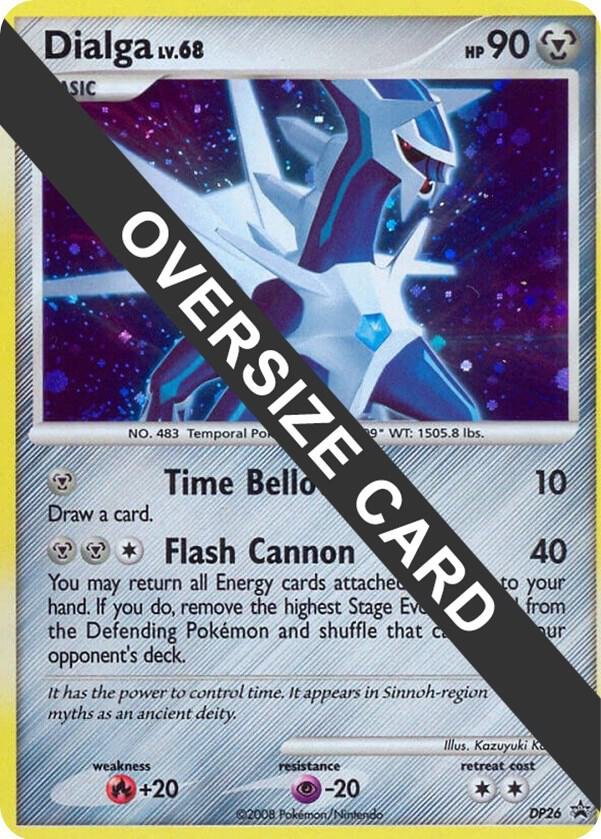 Dialga DP26 (DP Black Star Promo) Holofoil Jumbo Cards