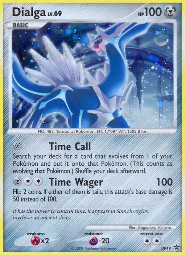Dialga DP49 Holofoil Diamond and Pearl Promos Dialga DP49 Holofoil Diamond and Pearl Promos