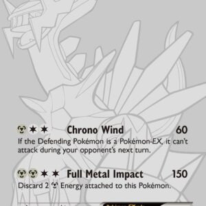 Dialga EX (122 Secret Rare) 122/119 Holofoil XY – Phantom Forces Dialga EX (122 Secret Rare) 122/119 Holofoil XY – Phantom Forces