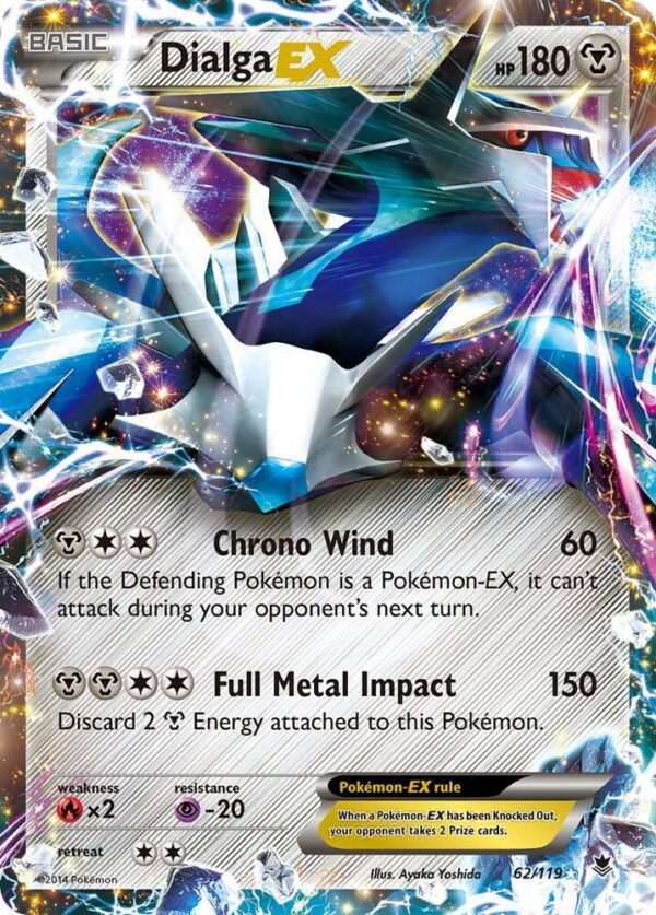 Dialga EX 62/119 Holofoil XY – Phantom Forces